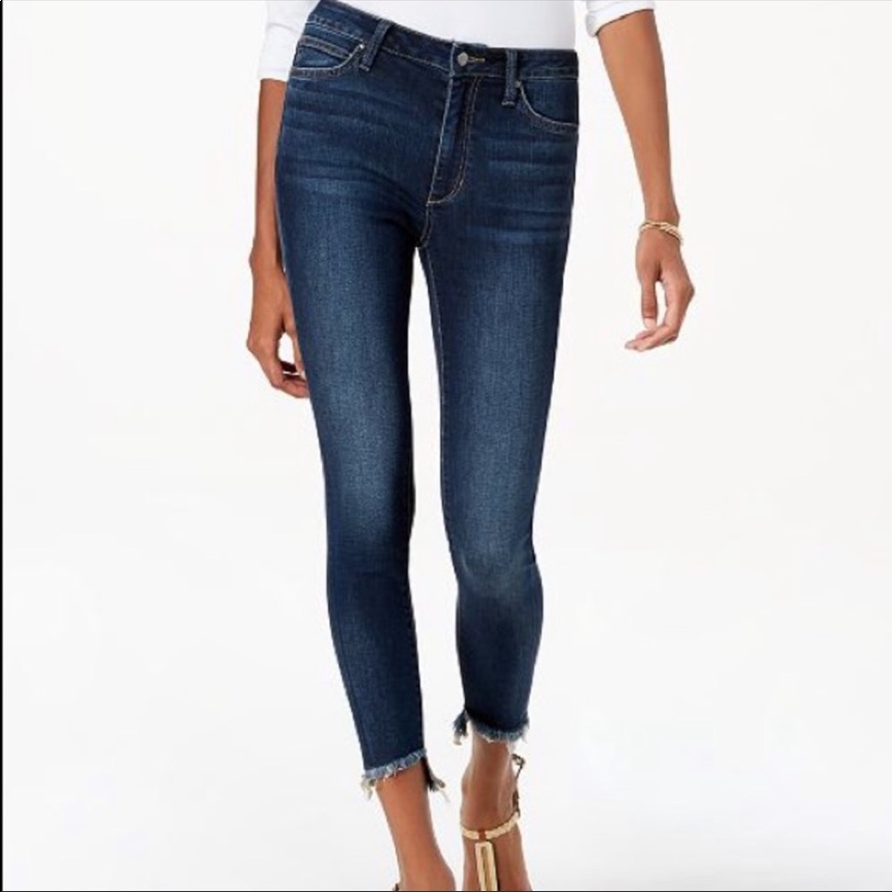 JOE’S HIGH RISE RAW HEM JEANS NWOT
